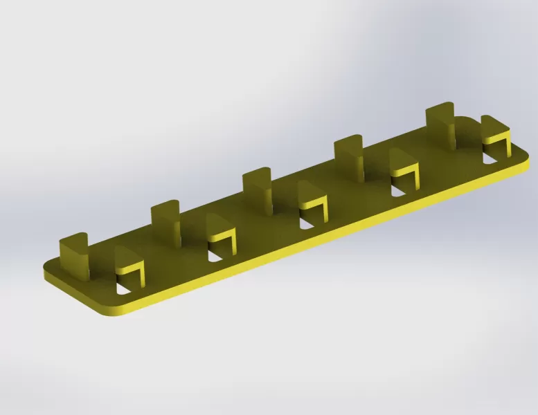 Free Cable Organizer Clip Clean Desk - Model preview 11