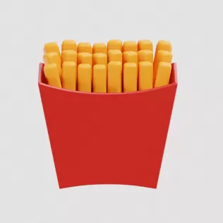 French Fries - Model thumbnail 4