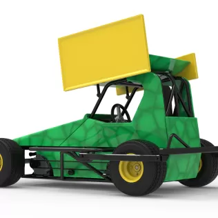 BriSCA Micro Formula 2 Stock Car Scale 1:16 - Model thumbnail 12