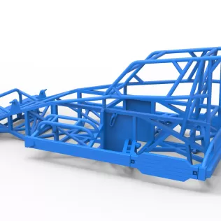 Frame of New Zealand Superstock car Version 4 Scale 1:25 - Model thumbnail 10