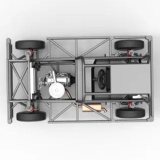 New Zealand Ministock car Base Scale 1:25 - Model thumbnail 11