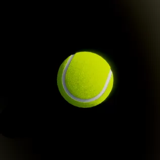 Realistic Tennis Ball