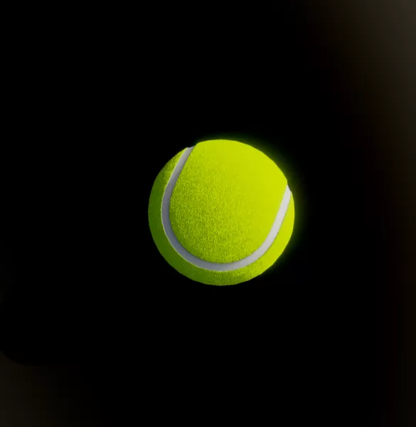 Realistic Tennis Ball - Model preview 3
