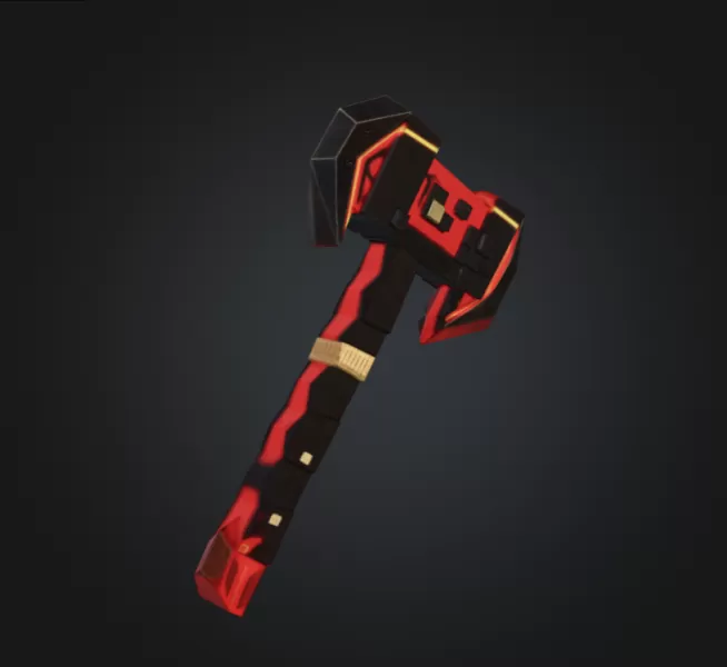 Minecraft Axe - Model preview 2