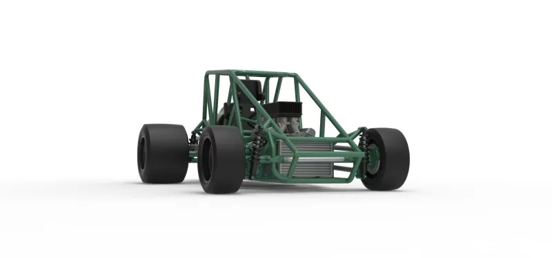 Pavement Silver Crown Car Base Scale 1:25 - Model preview 27