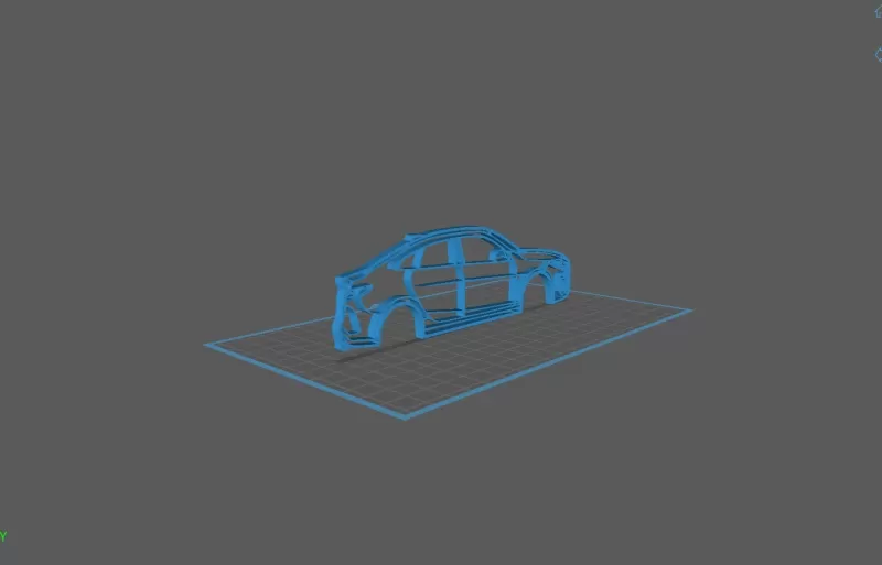 BMW - Serie 2 F44 2020 Wall Art - Model preview 2