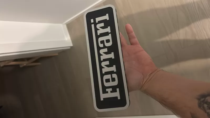 Ferrari Key holder - Model preview 1