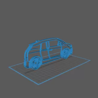 BMW - I3 Wall Art - Model thumbnail 1