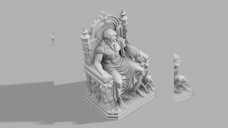 Hades - Lord of the Underworld - Model preview 6