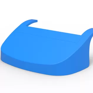 Nose of Vintage Asphalt Outlaw Super late model Scale 1:25 - Model thumbnail 2
