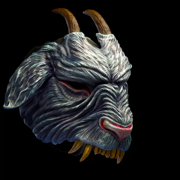 Kallikantzaros mask - Model preview 1