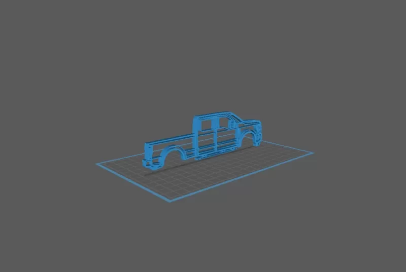 Ford - F 250 Super Duty Wall Art - Model preview 2