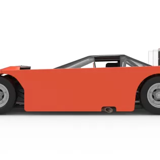 Vintage Asphalt Outlaw Super late model 1:25 - Model thumbnail 9