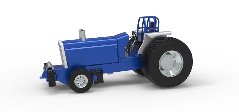 Pro Stock Pulling Tractor Version 5 Scale 1:25 - Model preview 1
