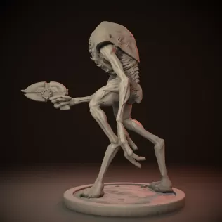 Tauran Alien Creature - Model thumbnail 9