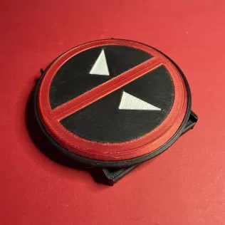Deadpool Snaplock Belt Buckle - Model thumbnail 2