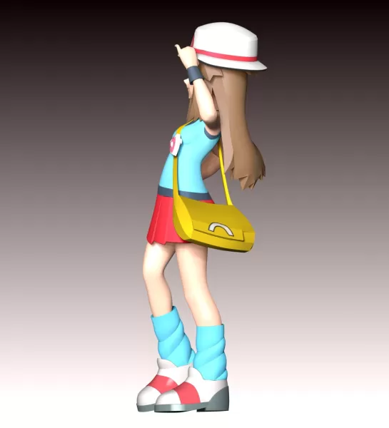 Leaf - Pokemon - Model preview 5