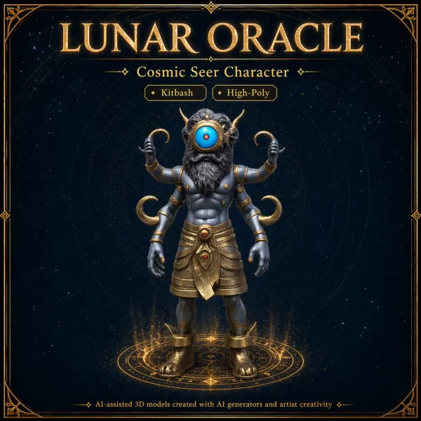 Divine Realm Mythic Character Collection - Model preview 20