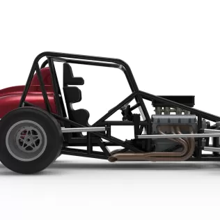 Pavement Silver Crown Car Base Version 3 Scale 1:25 - Model thumbnail 22