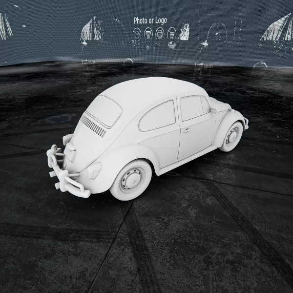 Volkswagen Beetle 1965 #RoZ - Model preview 6