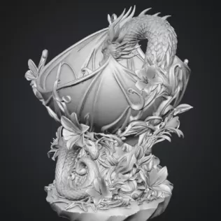 Celestial Star Tree Organizer STL File for 3D Print - Model thumbnail 11