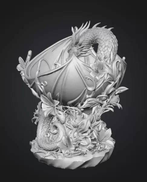 Celestial Star Tree Organizer STL File for 3D Print - Model preview 11