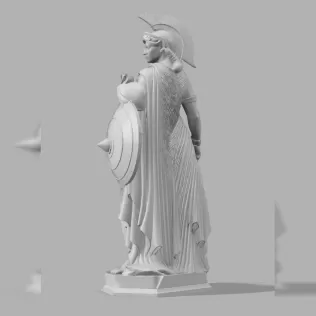 Athena - Warrior Goddess - Model thumbnail 5