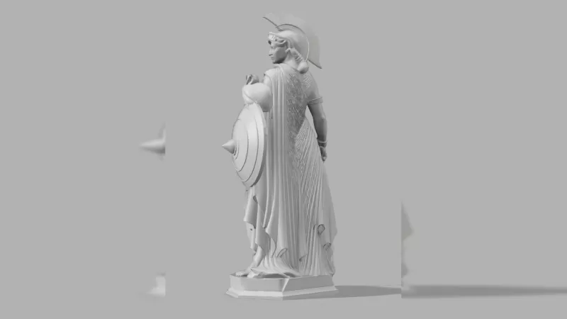Athena - Warrior Goddess - Model preview 5