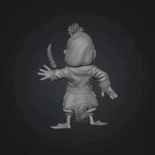 Ninja duck - Model thumbnail 3