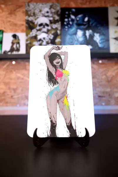 COLOR GIRL (HueForge NSFW) 155x230mm - Model preview 4