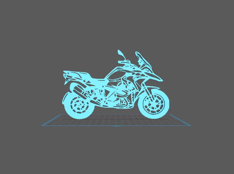 BMW - R 1250 Wall Art - Model preview 2