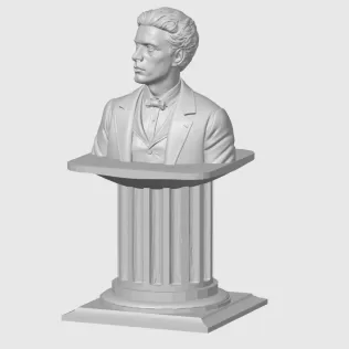 Vasil Levski 3d STL (Васил Левски)