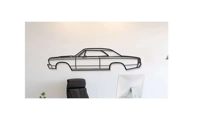 Chevrolet - Chevelle 1967 Wall Art - Model preview 1