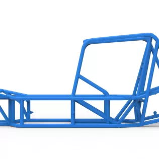 Frame of Silver Crown Car Version 2 Scale 1:25 - Model thumbnail 6