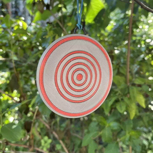 1982 Tron Disc Christmas Tree Ornament - Model preview 14
