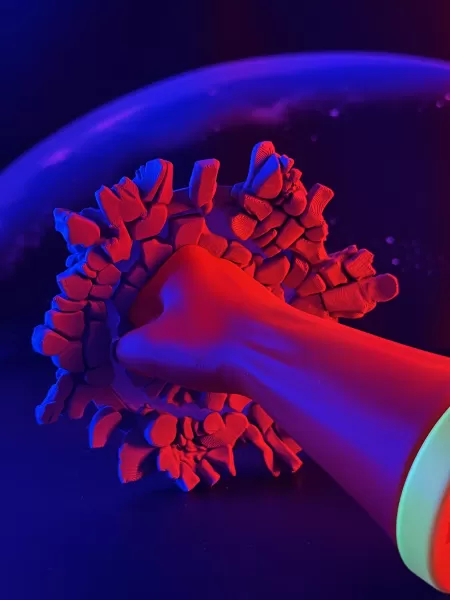 Saitama Fist - One Punch Man - Model preview 9