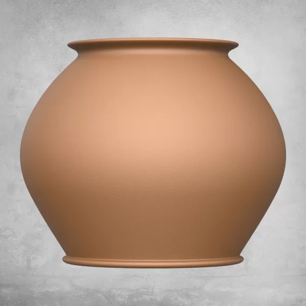 Pottery Vessel Collection (8 Pottery Vessels) - Model preview 16