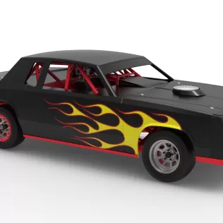IMCA Stock car Version 2 Scale 1:25 - Model thumbnail 21