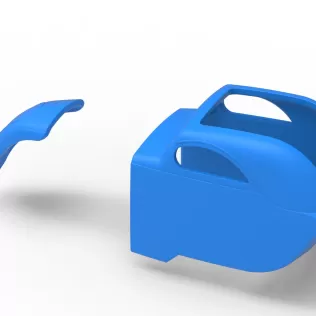 Shell of Vintage dragster Scale 1:25 - Model thumbnail 9