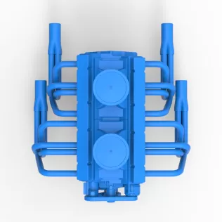 Engine V16 Scale 1:25 - Model thumbnail 7
