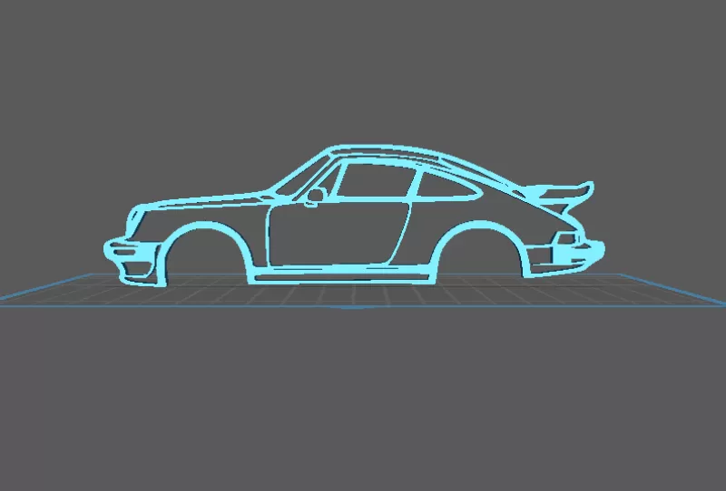 Porsche - Carrera 911 2.7 - Model preview 1