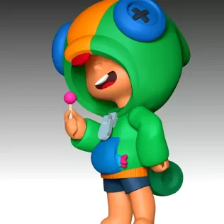 Leon - Brawl Stars - Model thumbnail 4