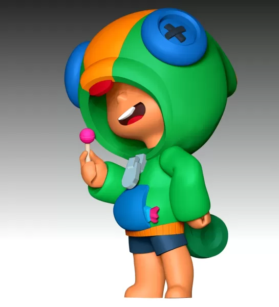 Leon - Brawl Stars - Model preview 4