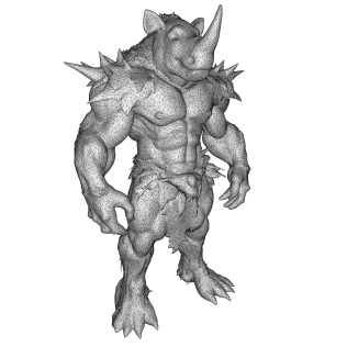 Beast Warriors Pack – Fantasy Creature 3D Models Kitbash - Model thumbnail 13