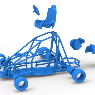 Quarter Midget Base Scale 1:16 - Model thumbnail 28