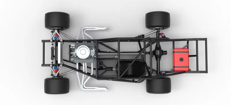 Vintage Asphalt Modified stock car Base V9 Scale 1:25 - Model preview 11