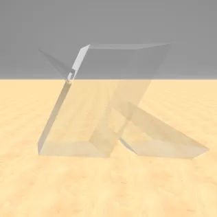 Intersection of Pyramid and Parallelepiped - Model thumbnail 10