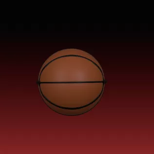 Generic Basketball - Model thumbnail 6