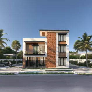 RESIDENTIAL 3D EXTERIOR FACADE