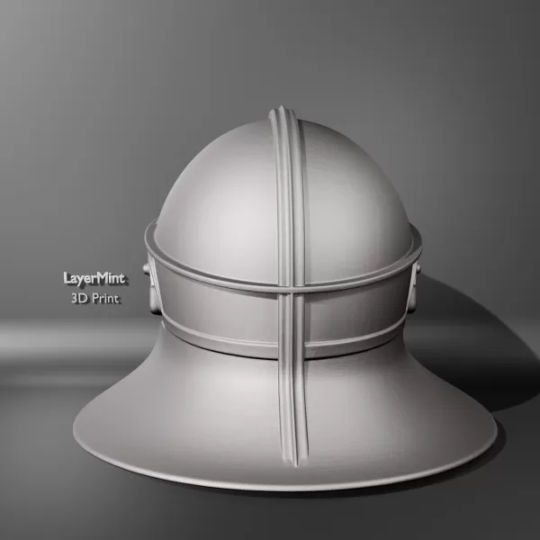 Roman Laurel Helmet - Model preview 5